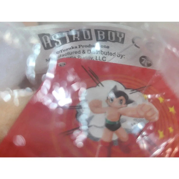 Tezuka Astro Boy Plush Uran Younger Sister Stuffed Toy Doll Tan Pink 10" New - Picture 4 of 4